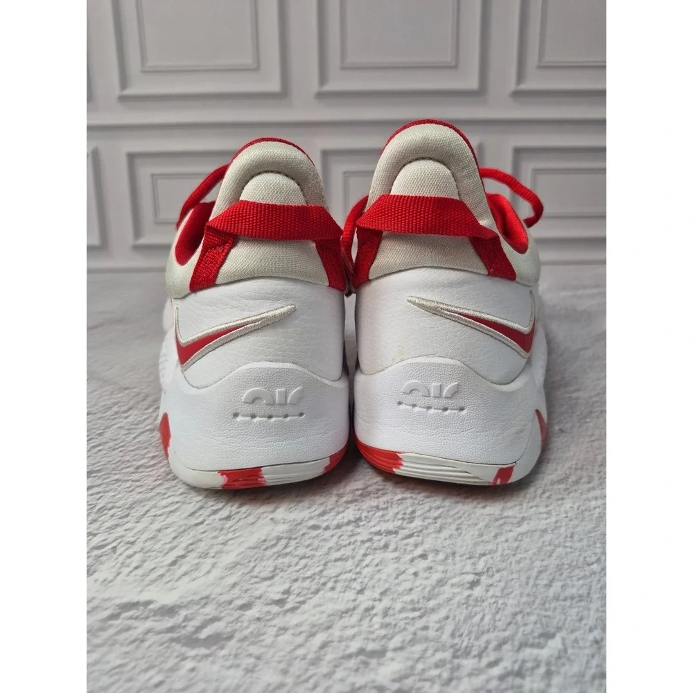 Nike PG 5 Team University Red White Basketball Shoes DA7758-600 Mens 8.5